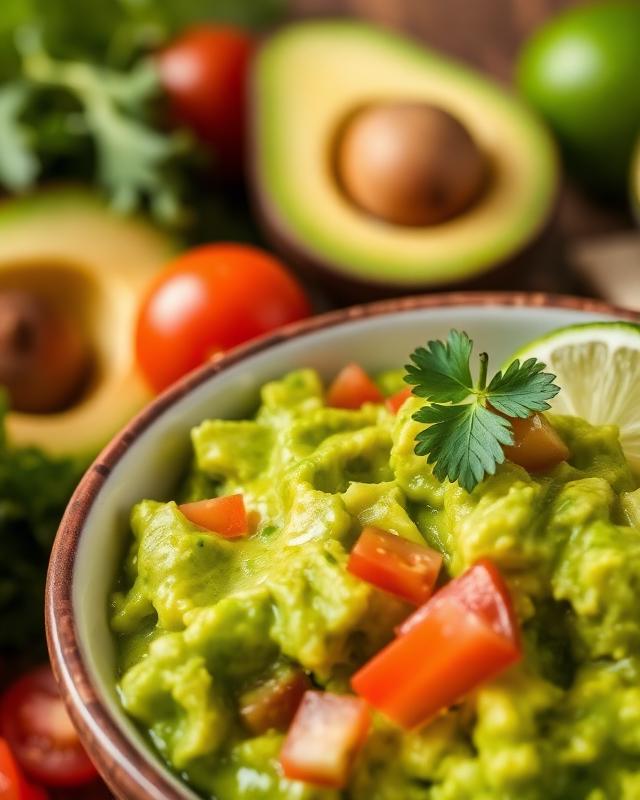 Fresh guacamole
