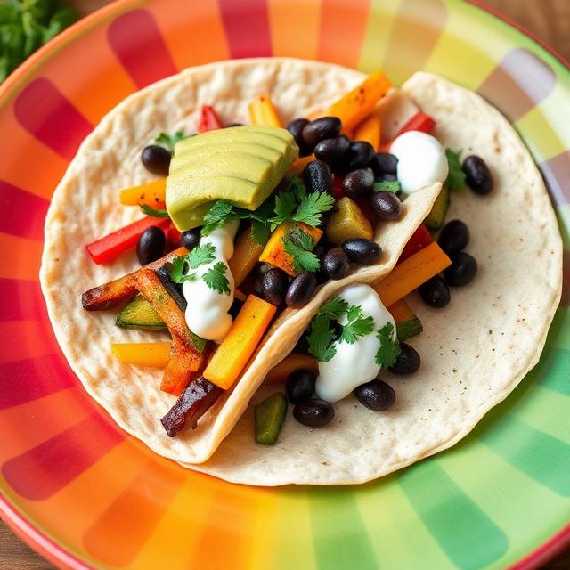 Classic Veggie Blaze Taco Plate